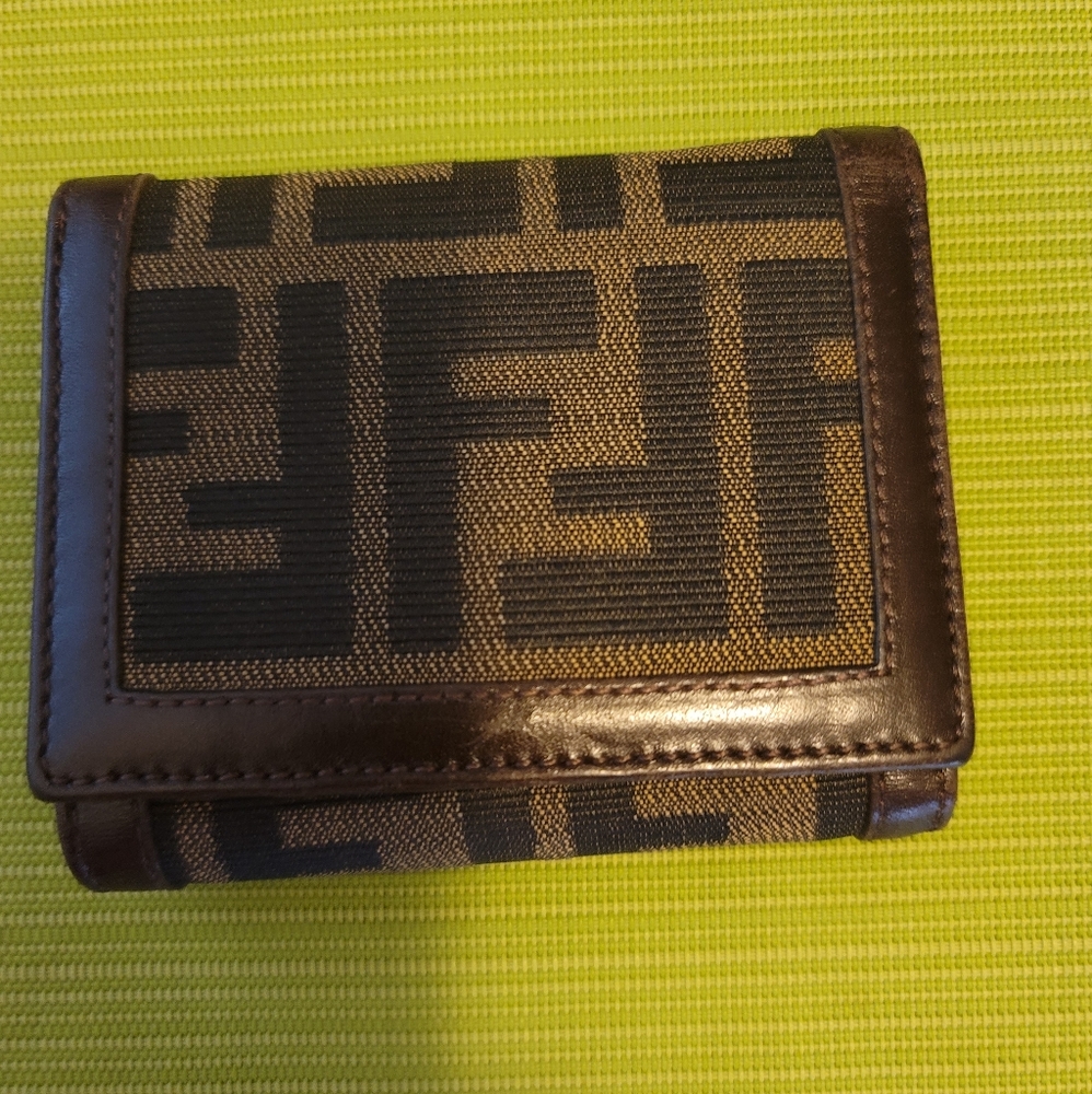 Fendi Small 3 Fold Wallet